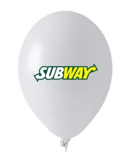 balon z nadrukiem 3 kolorowym